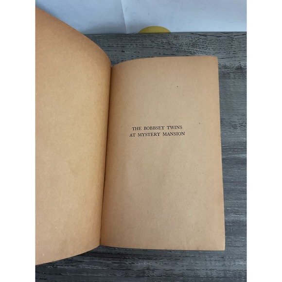 1945 The Bobbsey Twins At Mystery Mansion First Edition - Picture 16 of 16